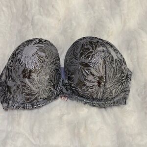 Victoria's Secret Metallic Floral Bra